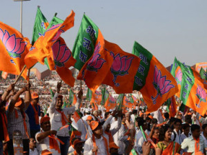 BJP_flags_AFP3